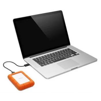 Zewnętrzny dysk twardy LaCie Rugged Mini 4 TB 5400 RPM Micro-USB B 3.2 Gen 1 (3.1 Gen 1) Pomarańczowy