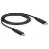 Kabel USB DeLOCK 85531 USB 3.2 Gen 2 1m USB C Czarny