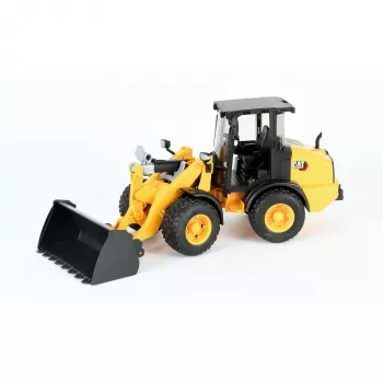 Kompaktowy przegubowy ładowacz kołowy BRUDER BR-02485 model w skali 1:16, odlewany ciśnieniowo pojazd do zabawy