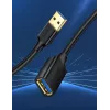 Adapter przedłużający Ugreen USB 3.0 (żeński) do USB 3.0 (męski) 2 m (czarny)