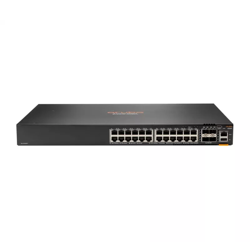 Przełącznik zarządzalny Aruba 6200F 24G Class4 PoE 4SFP+ 370W