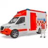 Bruder 1/16 Mercedes-Benz Sprinter Ambulans z Kierowcą