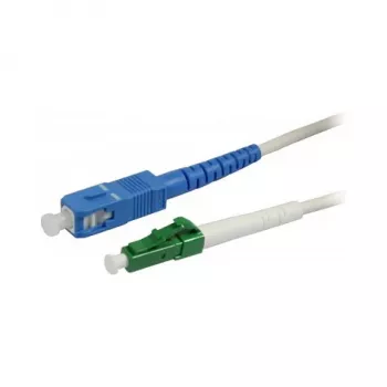 Światłowodowy patchcord 1-włóknowy 2m SC-LC (APC8°) - 9/125µ - skos - G657.A2 - Synergy21 -
