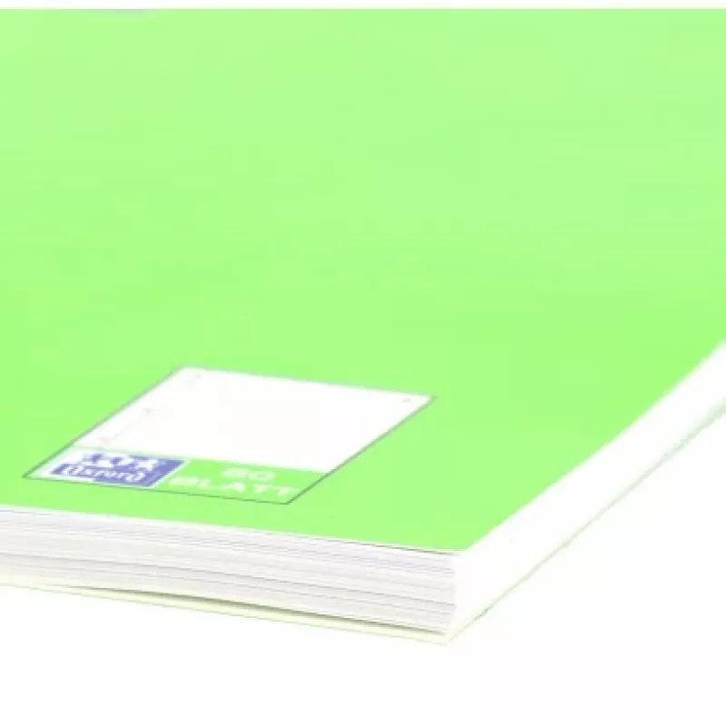 Notatnik Oxford 100050357 A4 80 kartek zielony