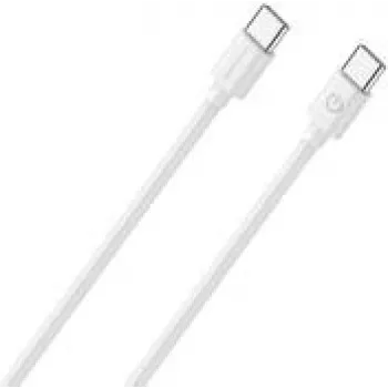 Kabel USB RealPower 404307 USB 2.0 2m USB C Biały