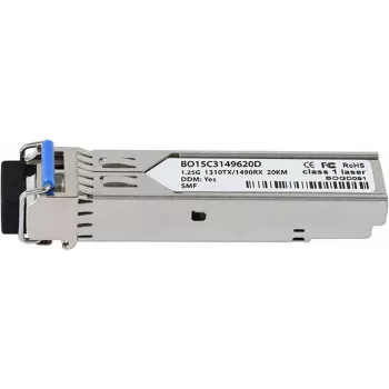 niebieskiOptics J9143B Moduł sieciowego transceivera światłowodowego 1250 Mbit/s SFP (J9143B-BO)
