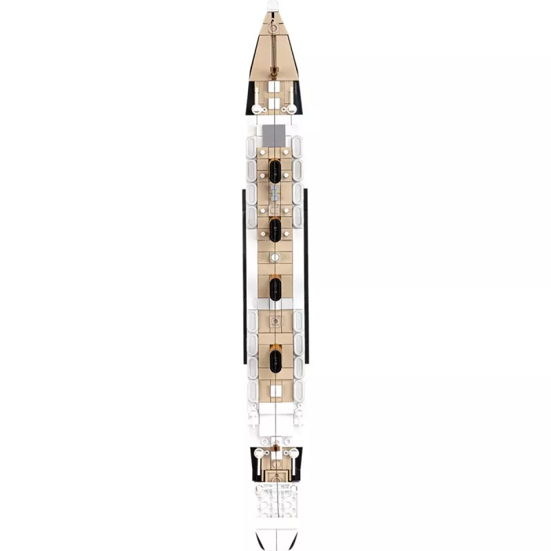 Zestaw konstrukcyjny Cobi model R.M.S. Titanic 593 elementy COBI-1680 — klocki do budowy modelu w skali