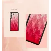 Etui iKins do Samsung Galaxy S21+ — różowe z czarnymi akcentami