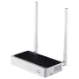 Router biurkowy TOTOLINK N300RT — jednopasmowe Wi‑Fi 4 2,4 GHz, 300 Mb/s, 5 portów Fast Ethernet RJ-45, 2 zewnętrzne anteny 5 dBi
