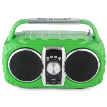 Radio clock PRIME3 Prime3 APR71GR Neon — budzik z radiem FM i wyświetlaczem LED