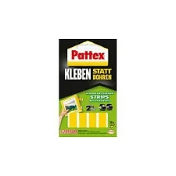 Pattex Montaż bez wiercenia, paski samoprzylepne, usuwalne, 10 szt.