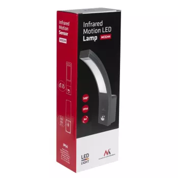 Lampa stołowa MACLEAN MCE244GR LED na podczerwień 750 lm, regulowane źródło światła do zastosowań z bliska