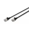 Patch kabel Digitus CAT 6A klasa EA F/FTP 5m Czarny