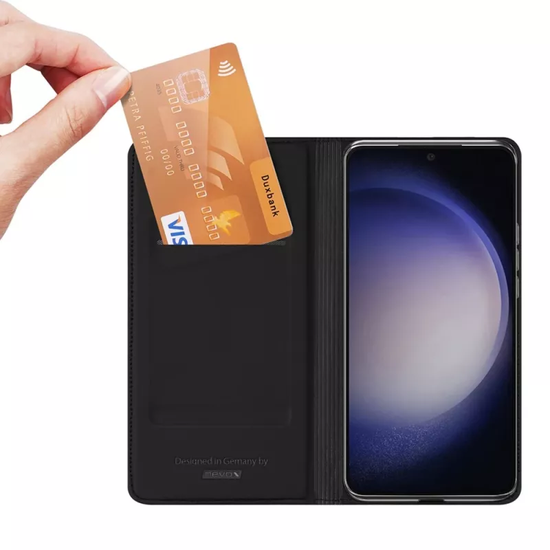 Nevox Vario Series - Samsung Galaxy S25 Book Case, czarny