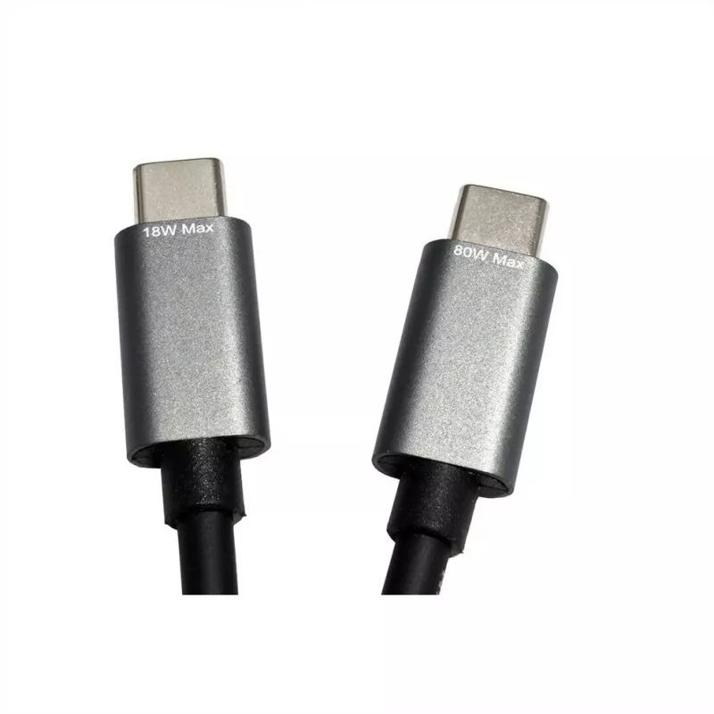 ROLINE - Kabel USB - 24-pin USB-C (M) na 24-pin USB-C (M) - USB 2.0 - 1,85 m - zasilanie USB (100 W) - Czarny (11.02.8308)