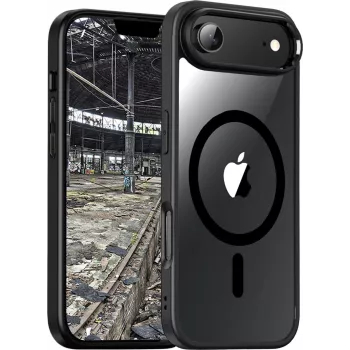 jt berlin BackCase JT Berlin Pankow Hybrid MagSafe etui na telefon Apple iPhone, Air, czarny/przezroczysty
