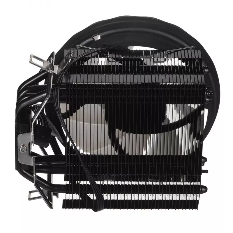 Chłodzenie procesora AEROCOOL PGS Rave 4 FRGB wentylator 120 mm, 4 rurki cieplne, ARGB, 120×25 mm, 1800 obr./min, 12 V, 0,5 A
