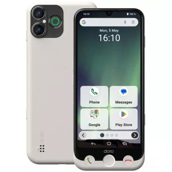 Smartfon Doro Aurora A30 6.1 cala 6GB 128GB Biały