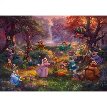 Thomas Kinkade Studios: Disney - Robin Hood, Puzzle 1000 elementów