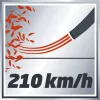 Einhell GE-CL 18 Li E - Solo bezprzewodowa dmuchawa do liści 210 km/h Czarny, Czerwony