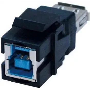 Adapter złączy Bachmann 917.401 USB 3.0 A na B Czarny