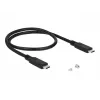 Delock - Obudowa magazynująca - M.2 - Karta M.2 NVMe - USB 3,1 (Gen 2) - Czarny (42614)