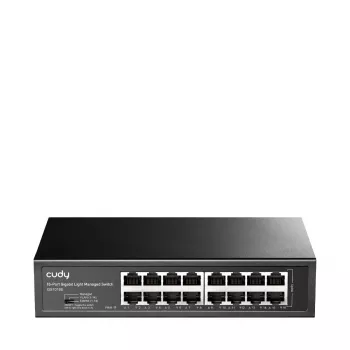 Przełącznik Cudy GS1016E 16-portowy Gigabit Ethernet niezarządzalny, 16× 10/100/1000 Mbps