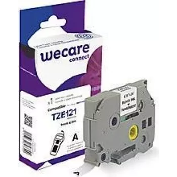 Taśma do drukarek etykiet Armor K80020W4 czarna na przezroczystej TZe