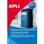 Naklejki etykietowe agipa 99,1 x 42,3 mm poliester, białe, odporne na warunki atmosferyczne, odporne na rozdarcie (MPN 15089)