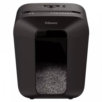 Niszczarka Fellowes Powershred LX41, cięcie cząstkowe, czarna