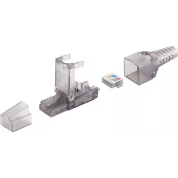 Złącze RJ-45 ShiverPeaks BS08-51002 Czarny Przezroczysty Męski