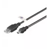 Przedłużacz USB LogiLink USB typ A, 4-pin (M) mini USB typ B, 5-pin (M) 1.8 m (USB Hi-Speed)