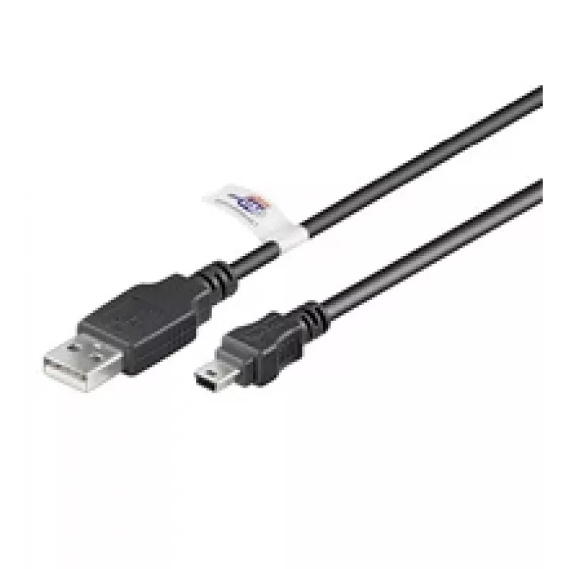 Przedłużacz USB LogiLink USB typ A, 4-pin (M) mini USB typ B, 5-pin (M) 1.8 m (USB Hi-Speed)