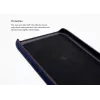 Card slot back shell VixFox dla Samsung S9, granatowy, ochronna obudowa telefonu z kieszonką na karty