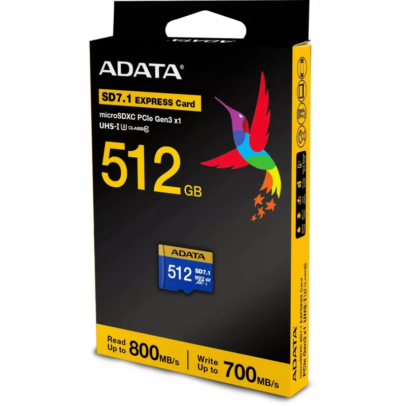 Karta pamięci ADATA UD512GEX3L1-C 512 GB MicroSDXC UHS-II