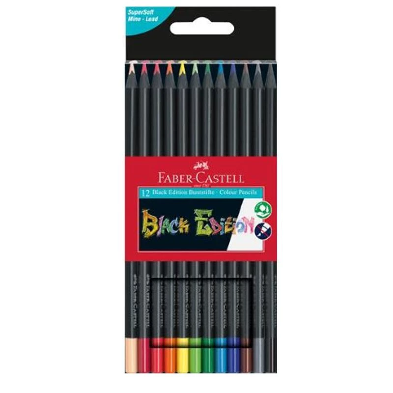 Kredki ołówkowe Faber-Castell 116412 Wielokolorowe 12 szt.