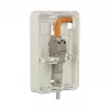 Puszka natynkowa DELOCK 86262 ścienna puszka połączeniowa, 82×120×31 mm, biała