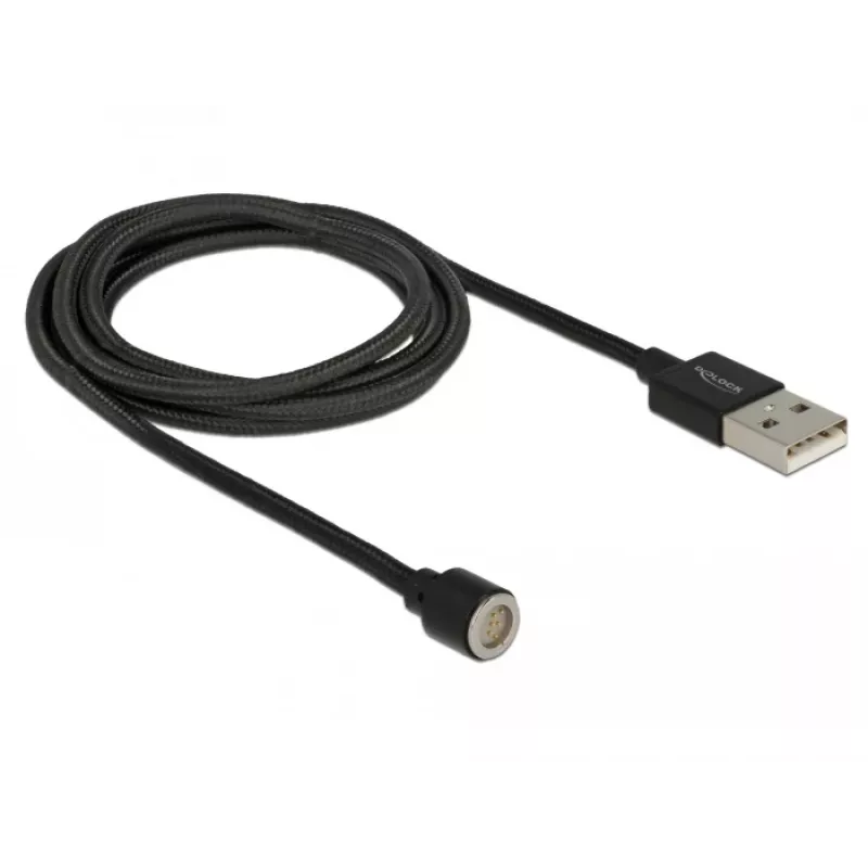 Kabel USB DeLOCK 85724 USB 2.0 1.1 m czarny