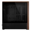 Obudowa PC Lian Li Lancool LAN217X Midi Tower Czarna, Drewno