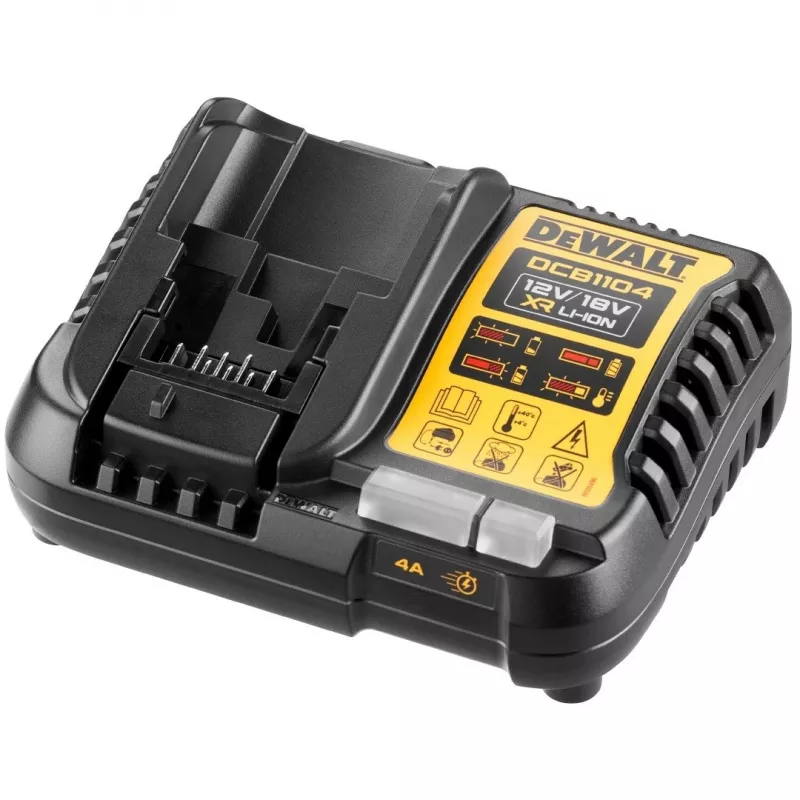 Zestaw baterii i ładowarki DeWALT DCB1104P2 18 V 5.0 Ah (2 baterie, ładowarka)