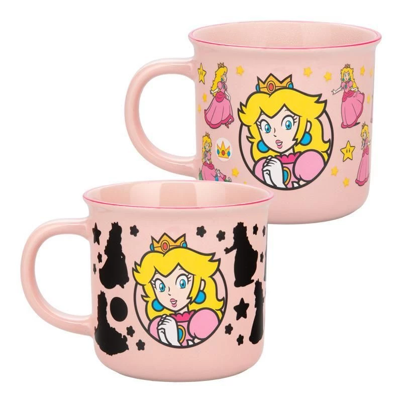 Ceramiczny kubek termiczny Paladone Super Mario Princess Peach — 300 ml