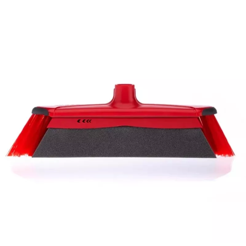 Miotła do podłogi VILEDA 143703 z trzonkiem, technopolimer, miękko-twarde włosie, wewnętrzna, 130 cm, czerwona