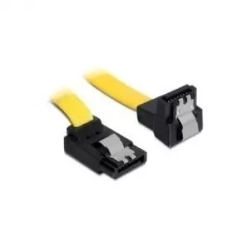 Kabel SATA Męski/Męski DeLOCK 0,3 m Żółty 82820