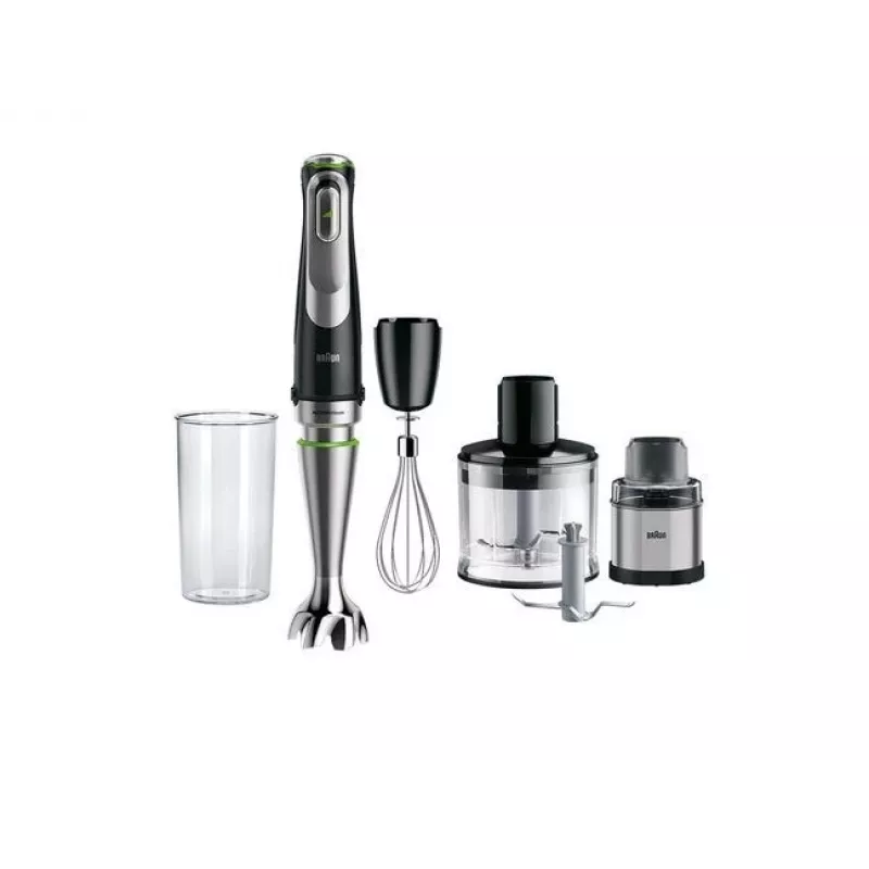 Braun MultiQuick 9 MQ9138XI 0,6 L Blender ręczny 1200 W Czarny, Stal nierdzewna