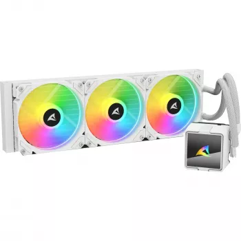 Chłodzenie wodne All-in-One CPU Sharkoon S60 ARGB biały 360mm Radiator