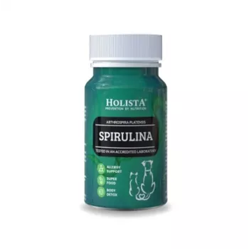 HOLISTA Spirulina - suplementy dla psów i kotów - 90 tabletek
