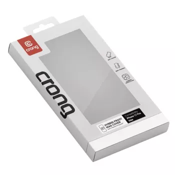 Crong Hybrid Frost MAG Cover Case with MagSafe for iPhone 17 Pro Max Frosted Czarny