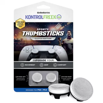 Nakładki na gałki analogowe Steelseries 5100-PS5 biały do PS4 PS5