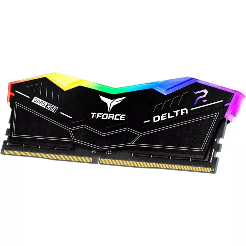DIMM 32 GB DDR5-6400 (2x 16 GB) Dual-Kit, Arbeitsspeicher schwarz, FF3D532G6400HC32ADC01, Delta RGB, INTEL XMP, AMD EXPO