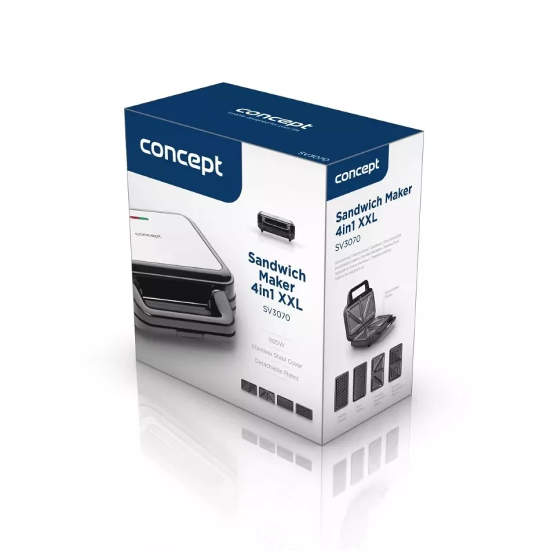 Opiekacz do kanapek 4w1 Concept SV3070